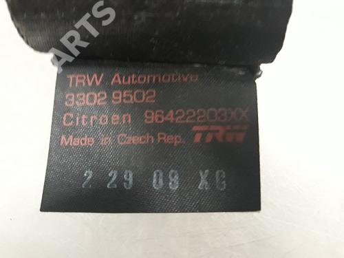 Rear right belt tensioner CITROËN C2 (JM_) 1.4 | BP9319800C90 