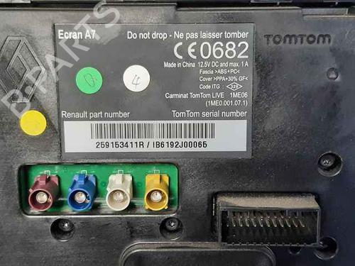 Display monitor RENAULT MEGANE III Grandtour (KZ0/1) 2.0 dCi (KZ0L) | BP29763609C48 