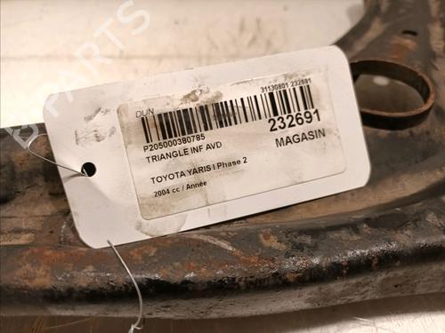 Right front suspension arm TOYOTA YARIS (_P1_) 1.3 (SCP12_, SCP13_, SCP12R, SCP13R) | BP17100439M13 