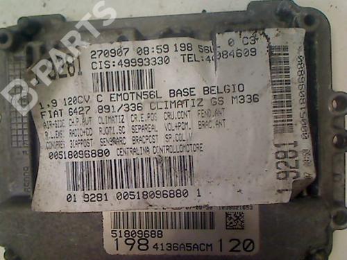 Engine control unit (ECU) FIAT BRAVO II (198_) 1.9 D Multijet (198AXB1A) | BP9317476M57 