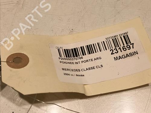 Rear left interior door handle MERCEDES-BENZ CLS (C219) CLS 350 (219.356) | BP16332309I15 