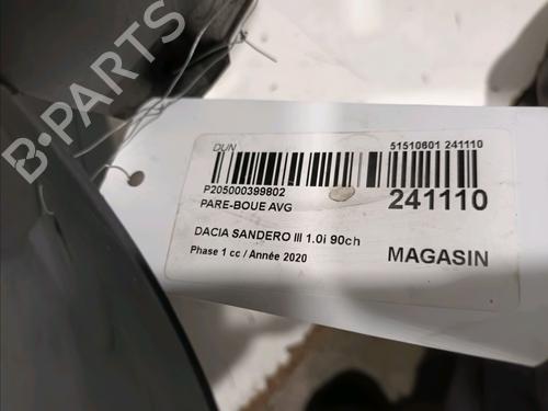 Wheel arch DACIA SANDERO III 1.0 TCe 90 | BP18645868C56