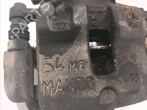 Right front brake caliper KIA RIO IV (YB, SC, FB) 1.25 | BP17802058M104 