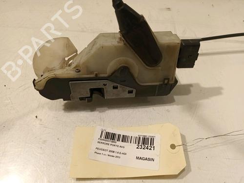 Used Front left lock PEUGEOT 2008 I (CU_) 1.6 HDi (92 hp) 16355534