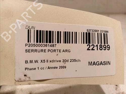 Rear left lock BMW X5 (E70) xDrive 30 d | BP15770839C100 