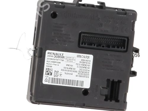 Used Card reader RENAULT ESPACE V (JR_) [2015-2023]  22616370
