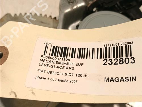 Rear left window mechanism FIAT SEDICI (189_) 1.9 D Multijet | BP16430524C24 