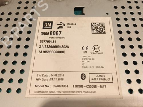 Radio OPEL CORSA E (X15) 1.3 CDTI (08, 68) | BP25023417E6 