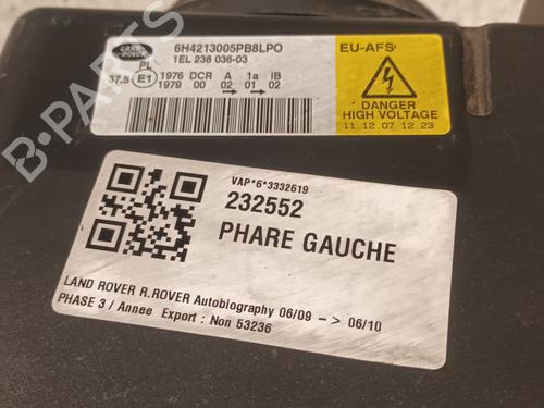 Left headlight LAND ROVER RANGE ROVER SPORT I (L320) 3.6 D 4x4 | BP20930751C28 