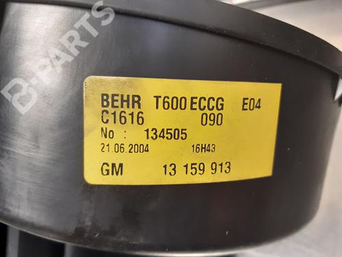 Heater blower motor OPEL ZAFIRA A MPV (T98) 2.0 DTI 16V (F75) | BP9332538M62 