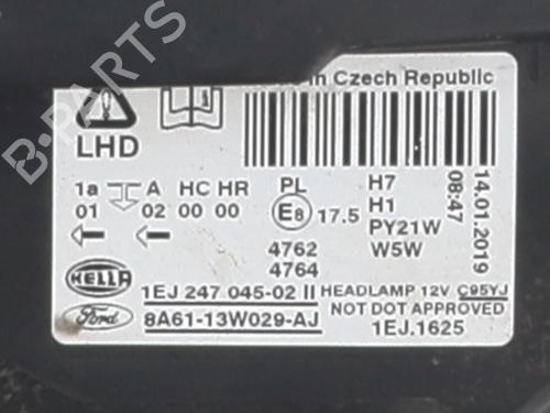 Right headlight FORD FIESTA VI (CB1, CCN) 1.6 TDCi | BP29518201C29 