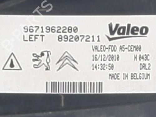 Left daytime light CITROËN DS3 (SA_) 1.6 HDi 90 | BP30049974C104 