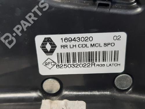 Rear left lock RENAULT MEGANE IV Hatchback (B9A/M/N_) 1.6 dCi 130 (B9A4) | BP9334719C100 