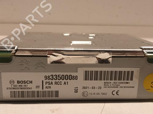 Bilradio PEUGEOT 208 II (UB_, UP_, UW_, UJ_) 1.2 PureTech 75 | BP25023622E6 