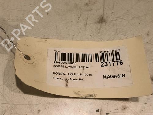 Washer pump HONDA JAZZ IV (GK_) 1.3 | BP16146324E24 