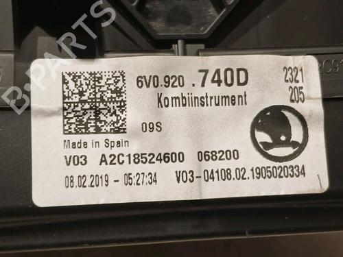 Instrument cluster SKODA FABIA III (NJ3) 1.0 | BP17994146C47 