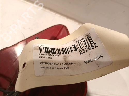 Left taillight CITROËN C4 I (LC_) 1.6 HDi | BP16897881C34 