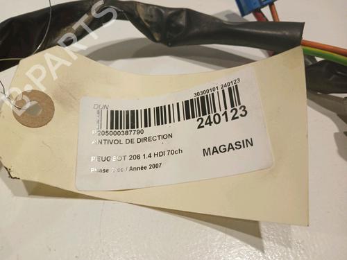 Ignition barrel PEUGEOT 206 Hatchback (2A/C) 1.4 HDi eco 70 | BP17630499M48 