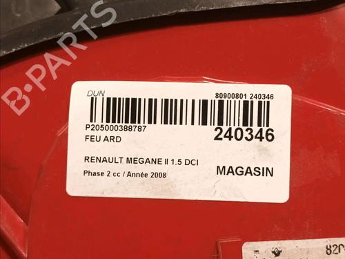 Right taillight RENAULT MEGANE II (BM0/1_, CM0/1_) 1.5 dCi (BM1F, CM1F) | BP17730235C35 