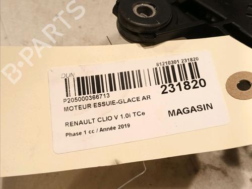 Rear wiper motor RENAULT CLIO V (B7_) 1.0 TCe 100 (B7MT) | BP16188528M102 