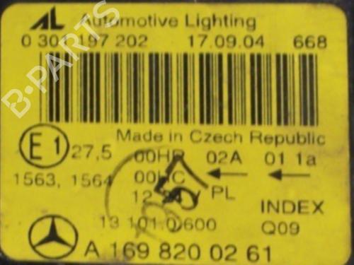 Right headlight MERCEDES-BENZ A-CLASS (W169) A 180 CDI (169.007, 169.307) | BP33453872C29 - Image 8