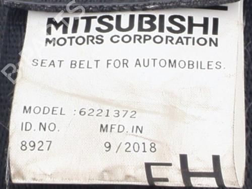 Front right seatbelt MITSUBISHI MIRAGE / SPACE STAR VI Hatchback (A0_A) 1.0 (A05A) | BP36595302I25 - Image 5