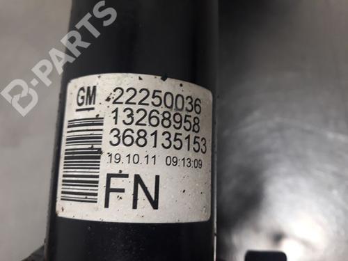 Left front shock absorber OPEL MERIVA B MPV (S10) 1.7 CDTI (75) | BP9320633M16 