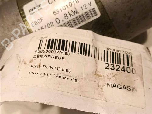 Starter FIAT PUNTO (188_) 1.2 60 (188.030, .050, .130, .150, .230, .250) | BP20605070M8 