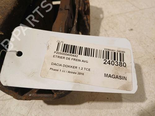 Left front brake caliper DACIA DOKKER MPV (KE_) 1.2 TCe (KEM0, KEAY) | BP18871085M105 