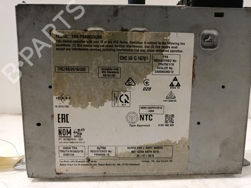 Radio CITROËN C3 / C3 ORIGIN III (SX) 1.6 BlueHDi 100 | BP16555160E6 