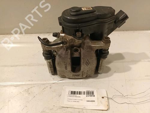 Bremssattel links hinten RENAULT CLIO V (B7_) 1.3 TCe 130 (B7MF) (131 hp) 16015417