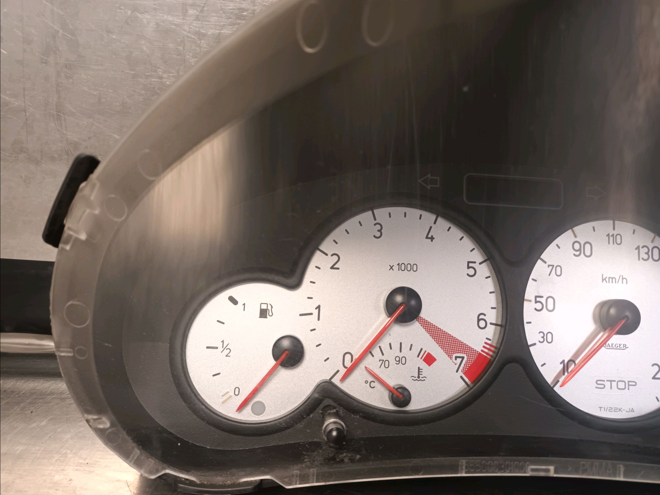 Instrument cluster PEUGEOT 206 CC (2D) 1.6 16V (2DNFUF, 2DNFUR) 9341457