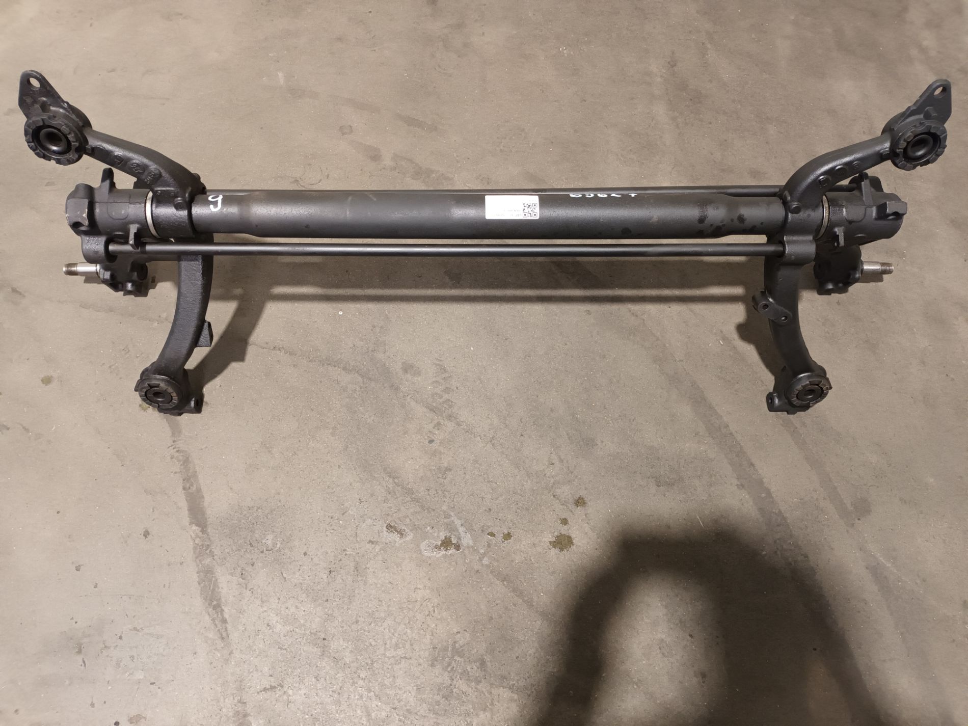 Rear axle PEUGEOT 206 Hatchback (2A/C) 1.4 HDi eco 70 23882292 | B-Parts