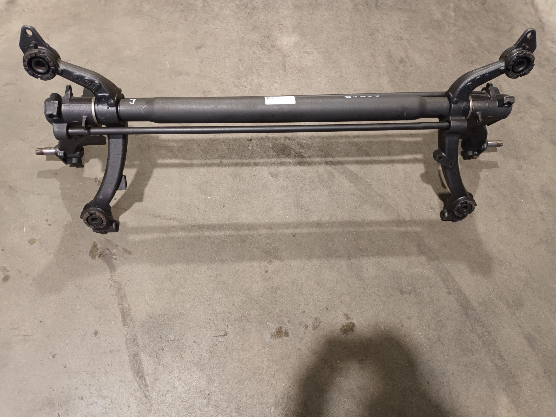 Rear axle PEUGEOT 206+ (2L_, 2M_) 1.4 HDi eco 70 23882300 | B-Parts