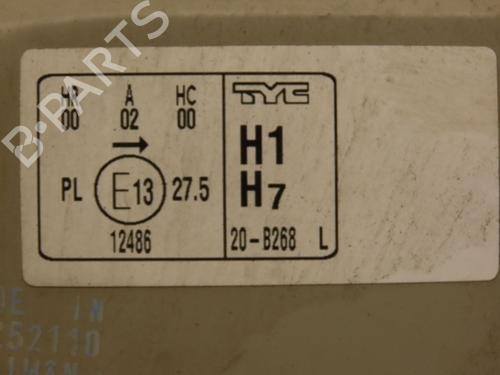 Left headlight OPEL MOVANO A Van (X70) 2.5 DTI (FD) | BP22525090C28