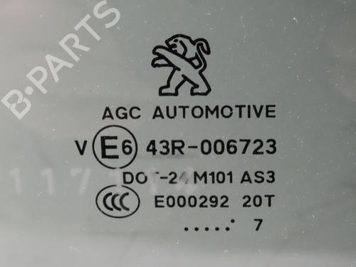 Used Rear left door window PEUGEOT 2008 I (CU_) 1.6 BlueHDi 120 (120 hp) 29577621
