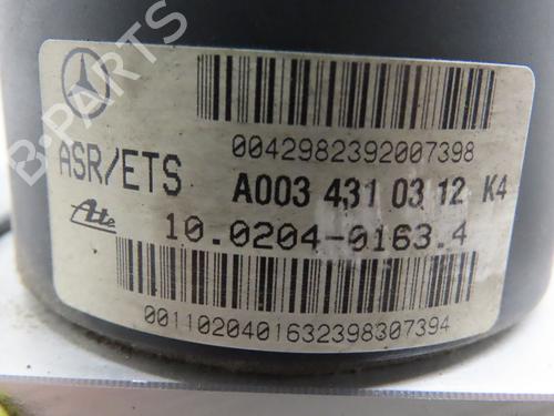 ABS pump MERCEDES-BENZ C-CLASS (W202) C 180 (202.018) | BP17778388M43 