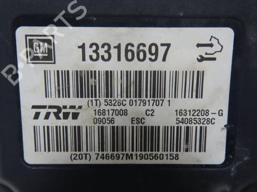 Used ABS pump OPEL INSIGNIA A Sports Tourer (G09) 2.0 CDTI (35) (131 hp) 31276061