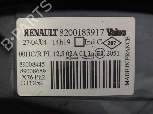 Left headlight RENAULT KANGOO (KC0/1_) 1.9 dCi 4x4 | BP29643866C28 