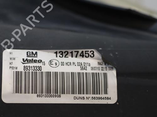 Phare gauche Phare gauche OPEL CORSA D (S07) 1.3 CDTI (L08, L68) (75 hp) 34498516 34498516