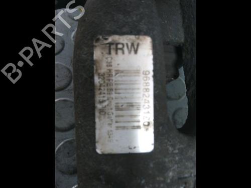 Used Right rear brake caliper PEUGEOT PARTNER Box Body/MPV 1.6 HDi 16V (90 hp) 17778527