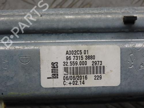 Used Rear right window mechanism PEUGEOT 208 I (CA_, CC_) 1.6 HDi / BlueHDi 75 (75 hp) 24378642