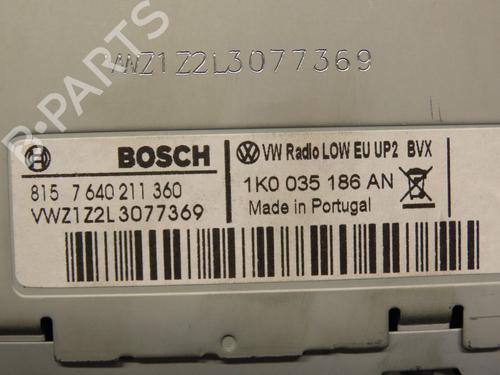 Radio VW GOLF VI (5K1) 1.6 TDI | BP9381098E6 