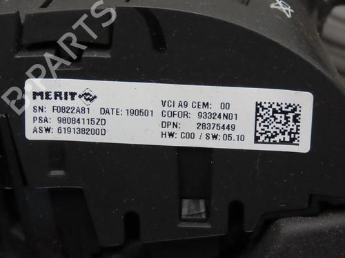Used Steering wheel PEUGEOT 208 I (CA_, CC_) 1.2 PureTech 82 (82 hp) 17777680
