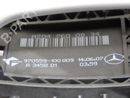 Used Rear right exterior door handle MERCEDES-BENZ C-CLASS (W204) C 220 CDI (204.008) (170 hp) 27488742