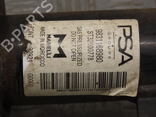 Højre fortil støddæmper PEUGEOT 208 II (UB_, UP_, UW_, UJ_) 1.5 BlueHDI 100 (102 hp) 26607964