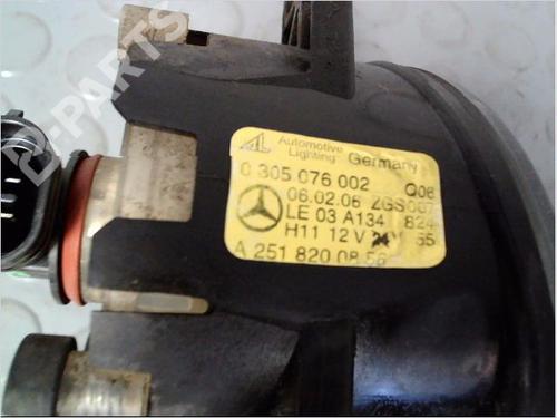 Right front fog light MERCEDES-BENZ B-CLASS Sports Tourer (W245) B 180 CDI (245.207) | BP9619804C31 