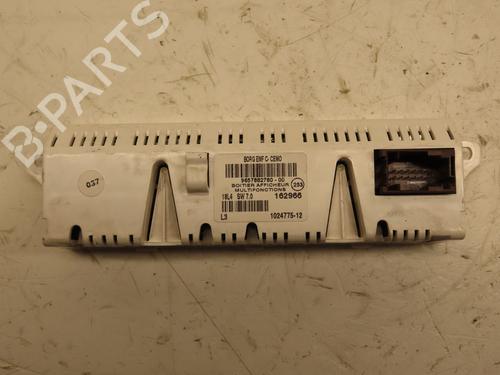 Display monitor PEUGEOT 407 (6D_) 1.8 (6D6FZB) | BP27331642C48