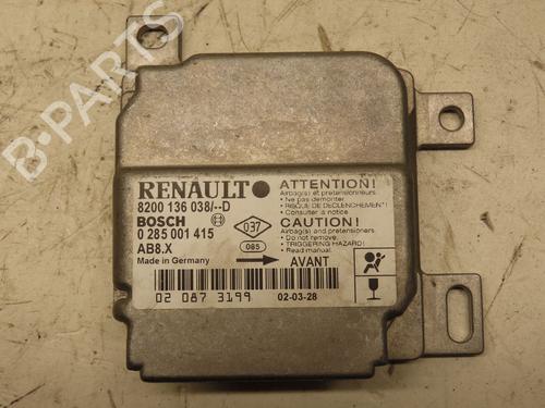 Airbag styreenhed RENAULT KOLEOS I (HY_) 2.0 dCi 4x4 (HY0K) | BP12058262M53