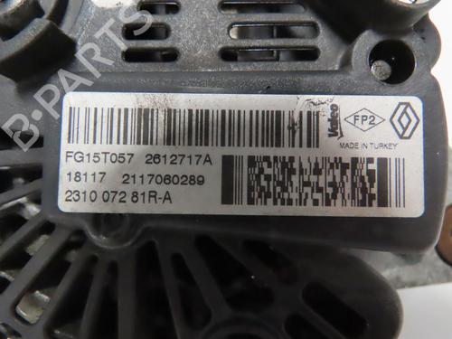 Used Alternator Alternator DACIA DUSTER (HS_) 1.5 dCi (109 hp) 33415875 33415875